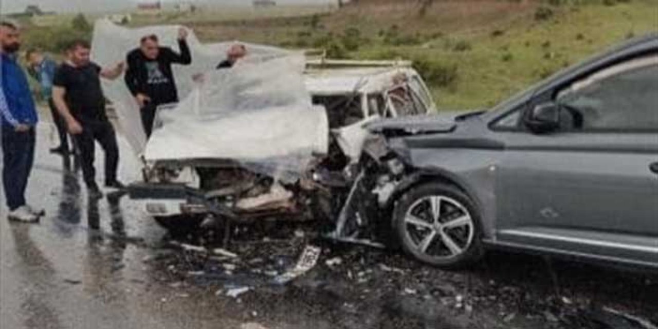 Ankara Çubuk'ta Feci Kaza: 1 Ölü, 1 Yaralı