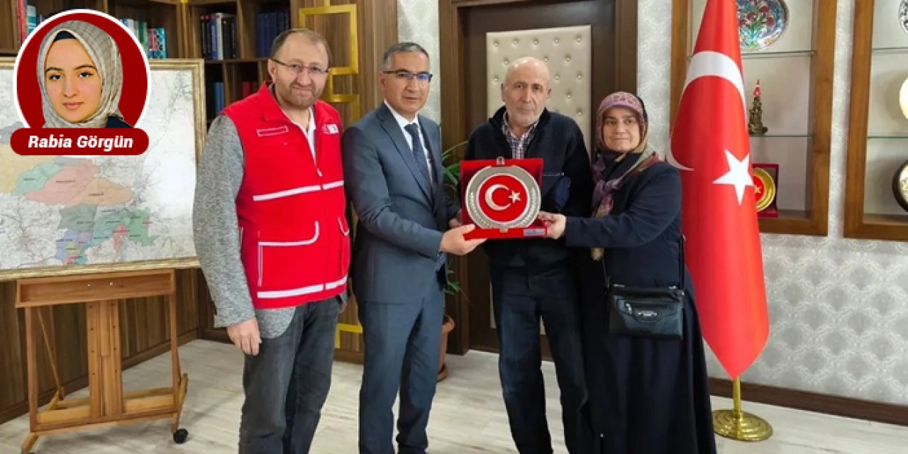 Pursaklar'da büyük gönül hareketi: Çift, evini Kızılay’a hibe etti