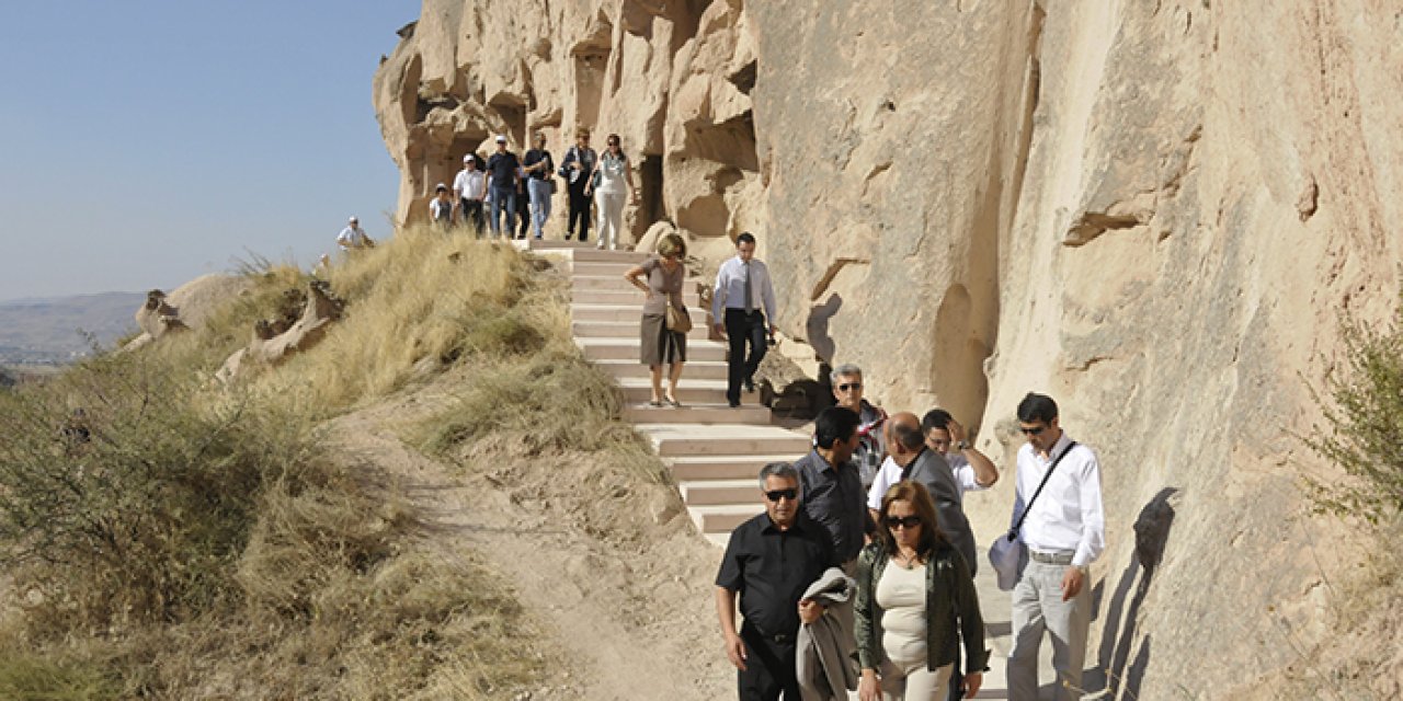 Kapadokya'da turizm yükselişte
