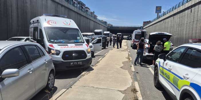 Manisa’da Zincirleme Kaza: 7 Yaralı