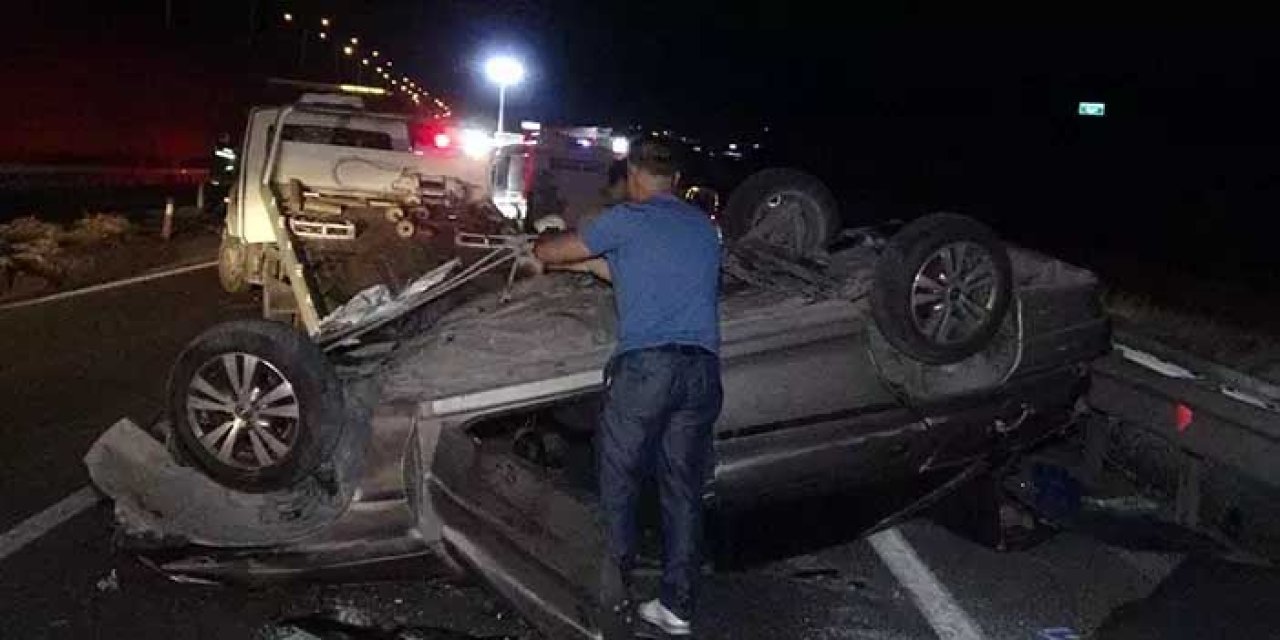 İzmir'de korkunç kaza: Anne ve baba öldü, 1'i bebek 2 kişi yaralandı