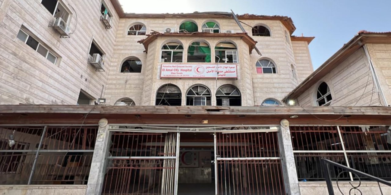 DSÖ, Gazze'nin güneyindeki Emel Hastanesinin hizmet dışı kaldığını bildirdi