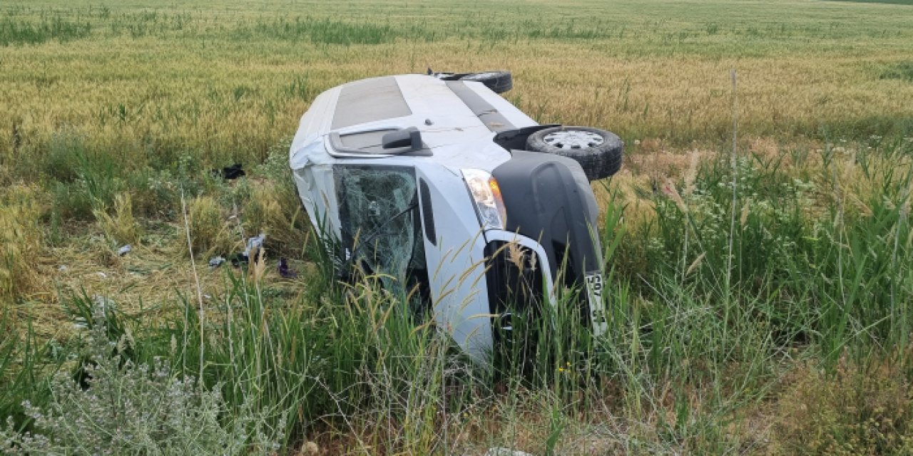 Çorum'da düğün dönüşü kaza: 17 kişi yaralandı