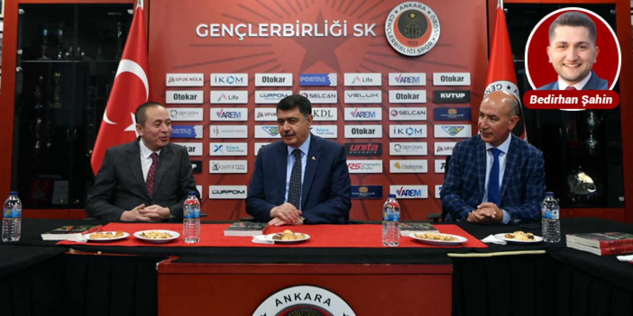 Vali Şahin'den Gençlerbirliği'ne Süper Lig tebriği