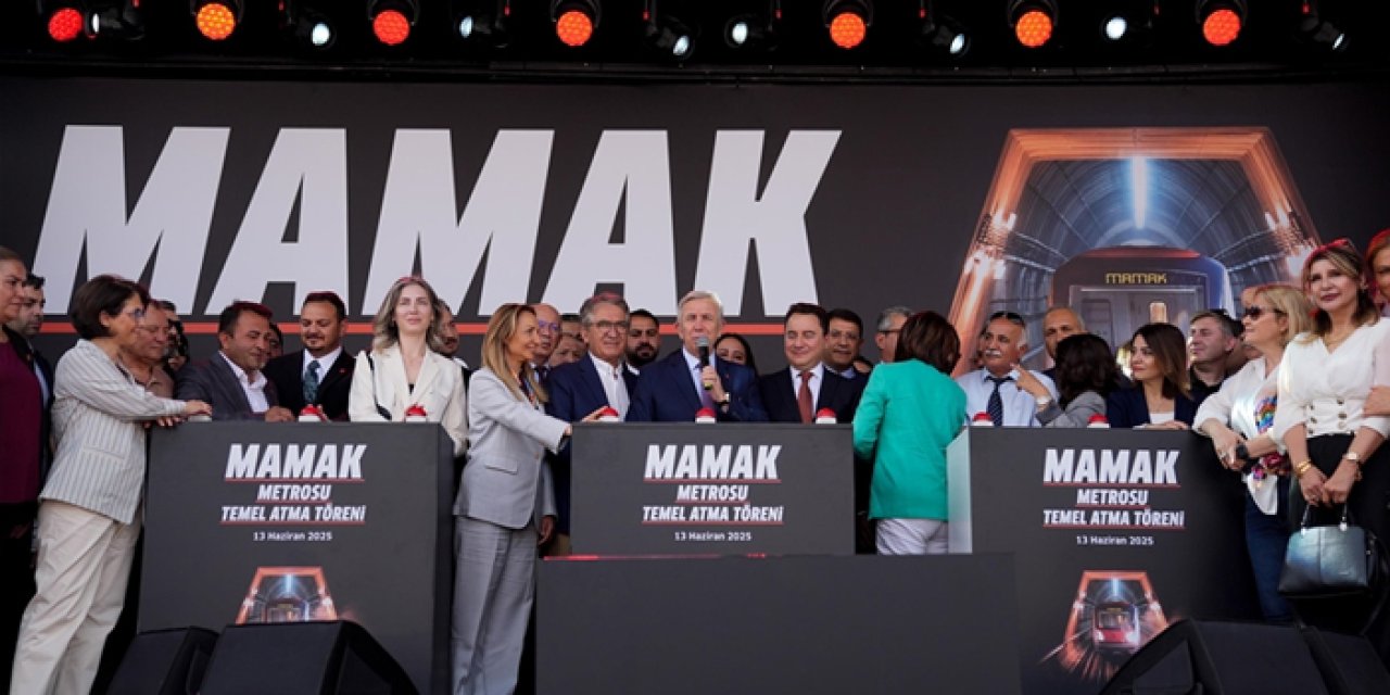 Ankara’da Mamak Metrosu için ilk adım atıldı