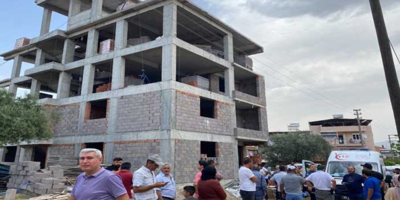 Manisa'da İnşaat İşçisi Düşerek Hayatını Kaybetti