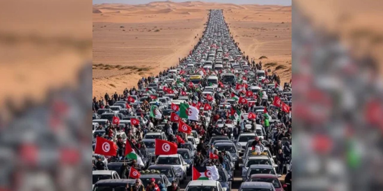 Gazze’ye destek konvoyu Libya’da engellendi