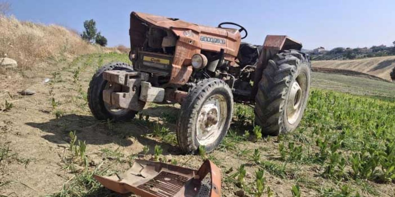Traktör tarlaya uçtu, 16 yaşındaki çocuk hayatını kaybetti