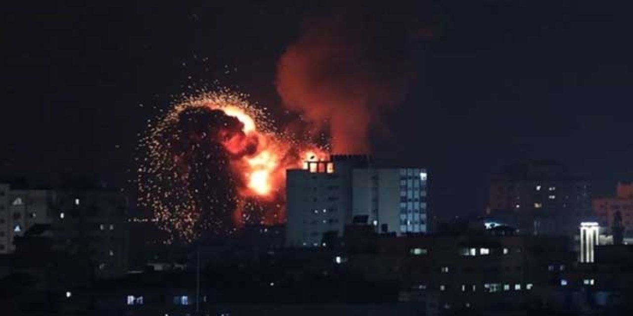 İsrail hava saldırılarına başladı