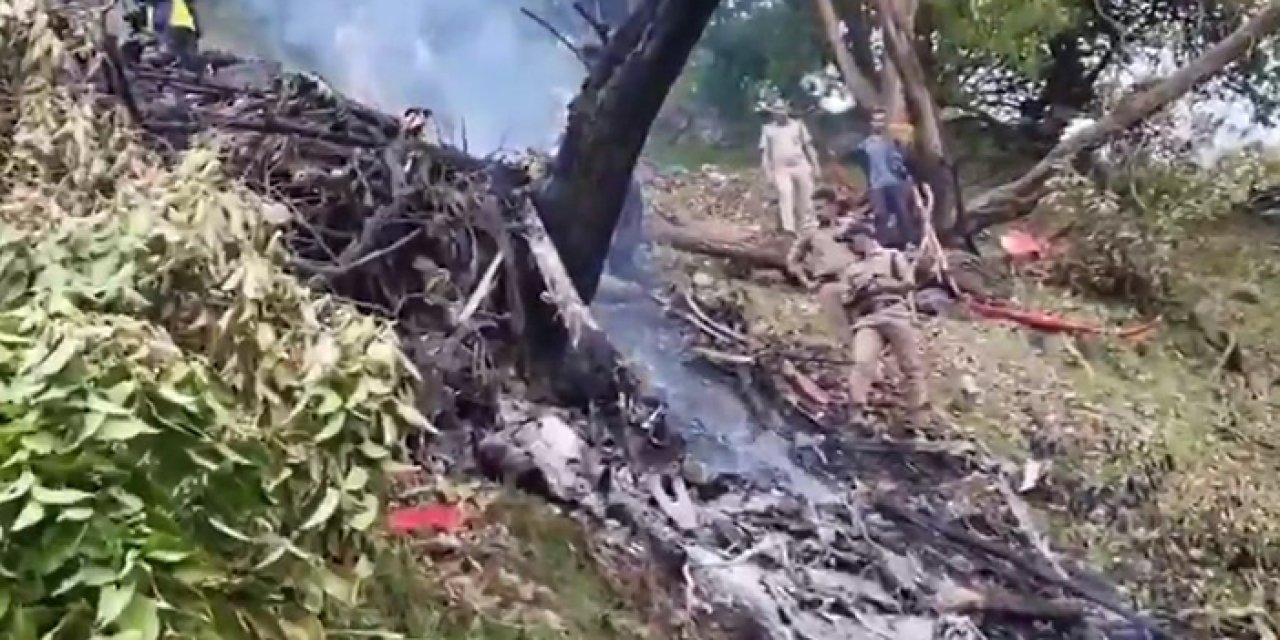 Hindistan’da helikopter faciası: 7 kişi vefat etti