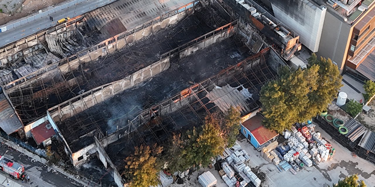 İzmir küle döndü: Yangın sonrası korkunç hasar