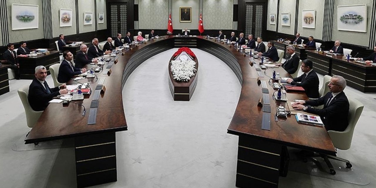 Kabine Toplantısı Erdoğan başkanlığında gerçekleşecek