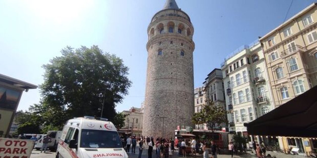 Galata Kulesi’nden düşen genç yaşamını yitirdi