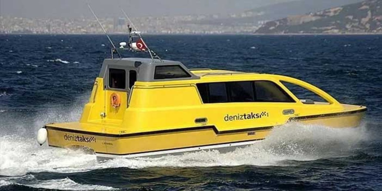 İzmir’de ilk olacak: Deniz taksi için yeni gelişme