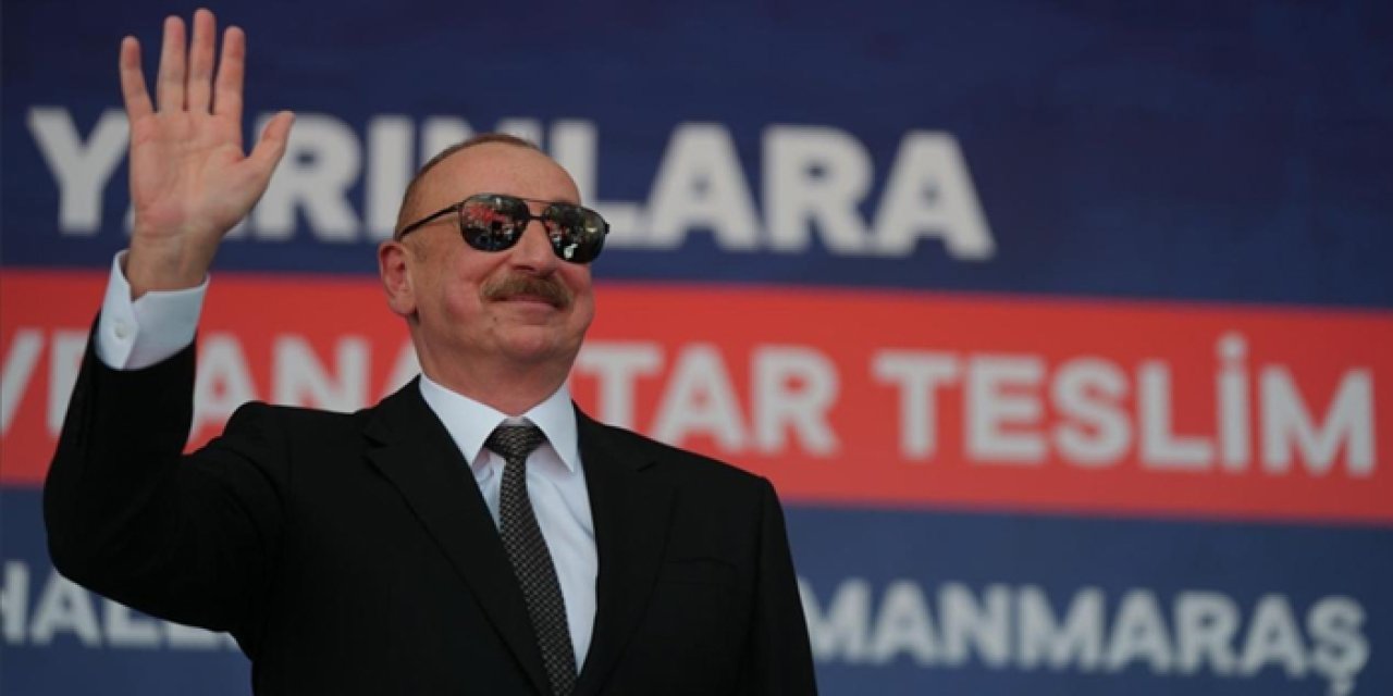 Aliyev: “Yaşasın Türkiye-Azerbaycan birliği ve kardeşliği”