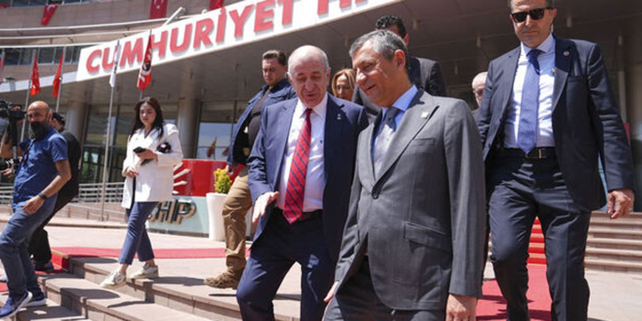 CHP Lideri Özel ile Özdağ bir araya geldi