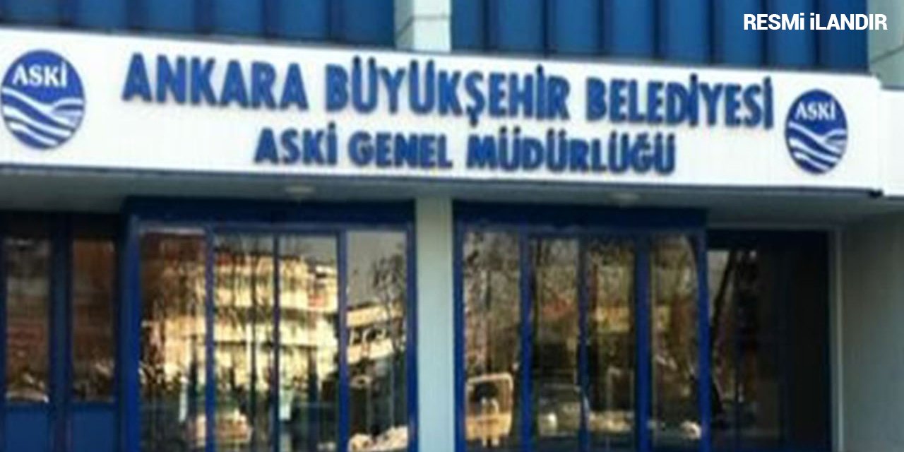 YAZILIM VE DESTEK HİZMETİ ALINACAKTIR ANKARA SU VE KANALİZASYON İDARESİ GENEL MÜDÜRLÜĞÜ BİLGİ İŞLEM DAİRESİ BAŞKANLIĞI