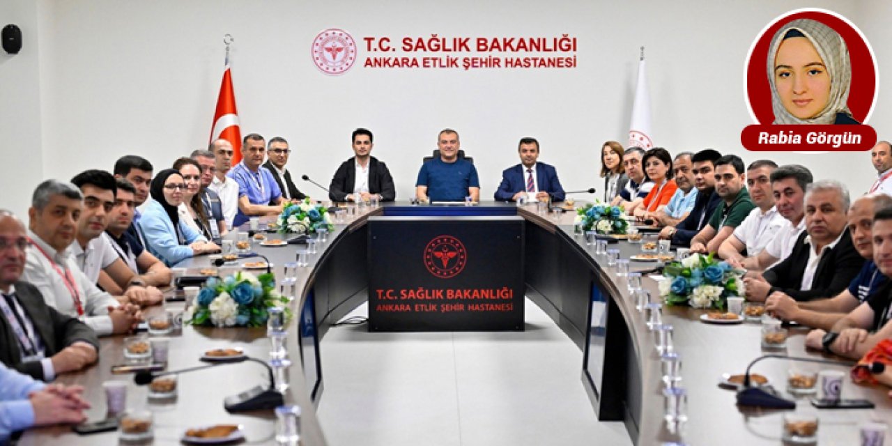 Etlik Şehir Hastanesi, Azerbaycan heyetini ağırladı