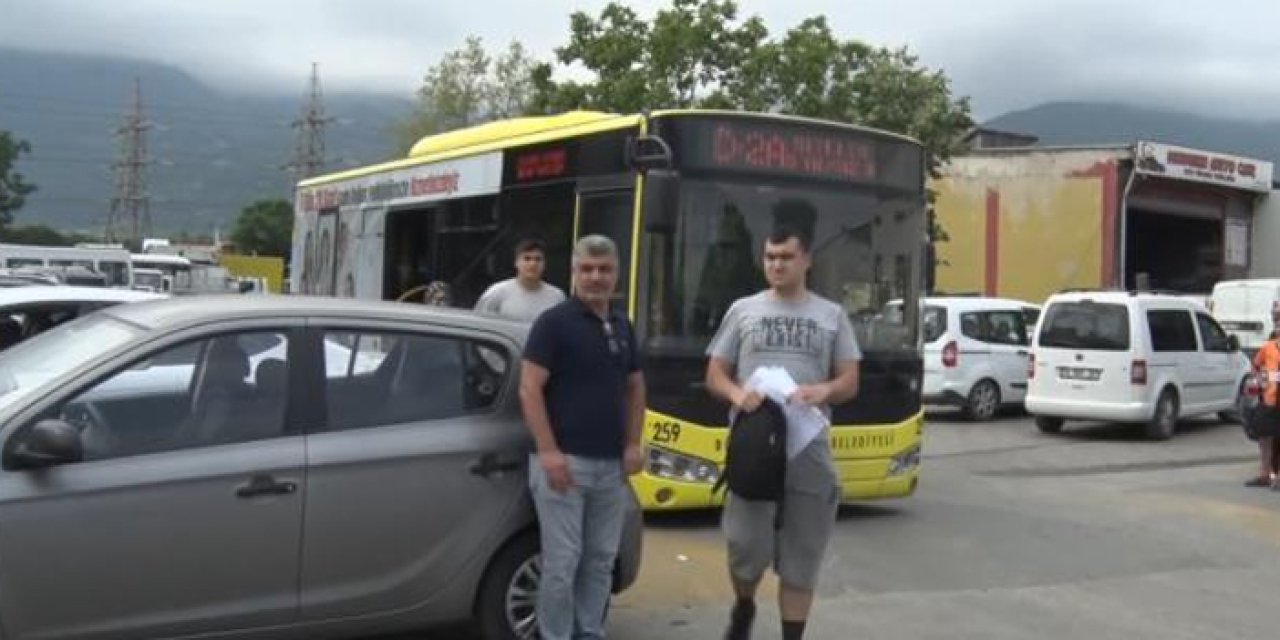 Saniyelerle yarıştı, öğrencileri sınava yetiştirdi