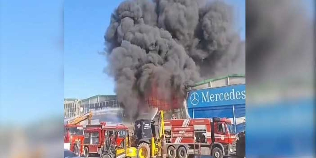 Şanlıurfa'da Hırdavat Dükkanında Yangın Paniği