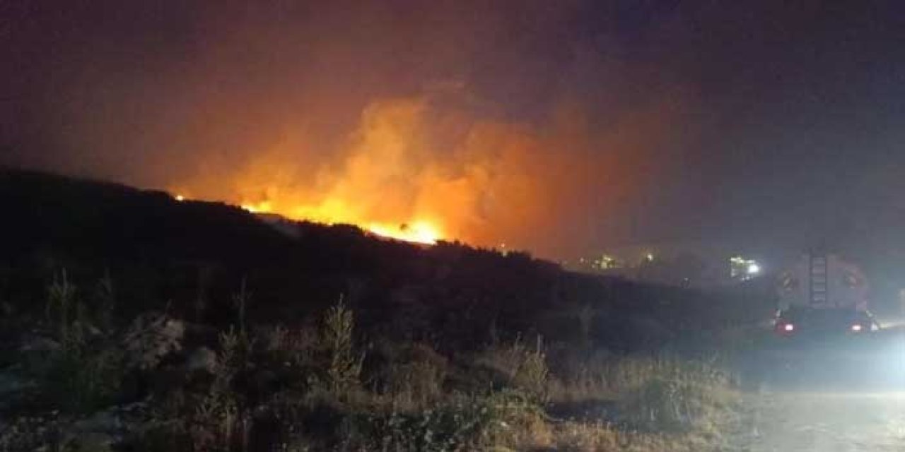 İzmir’de Makilik Alanda Yangın: Müdahale Sürüyor