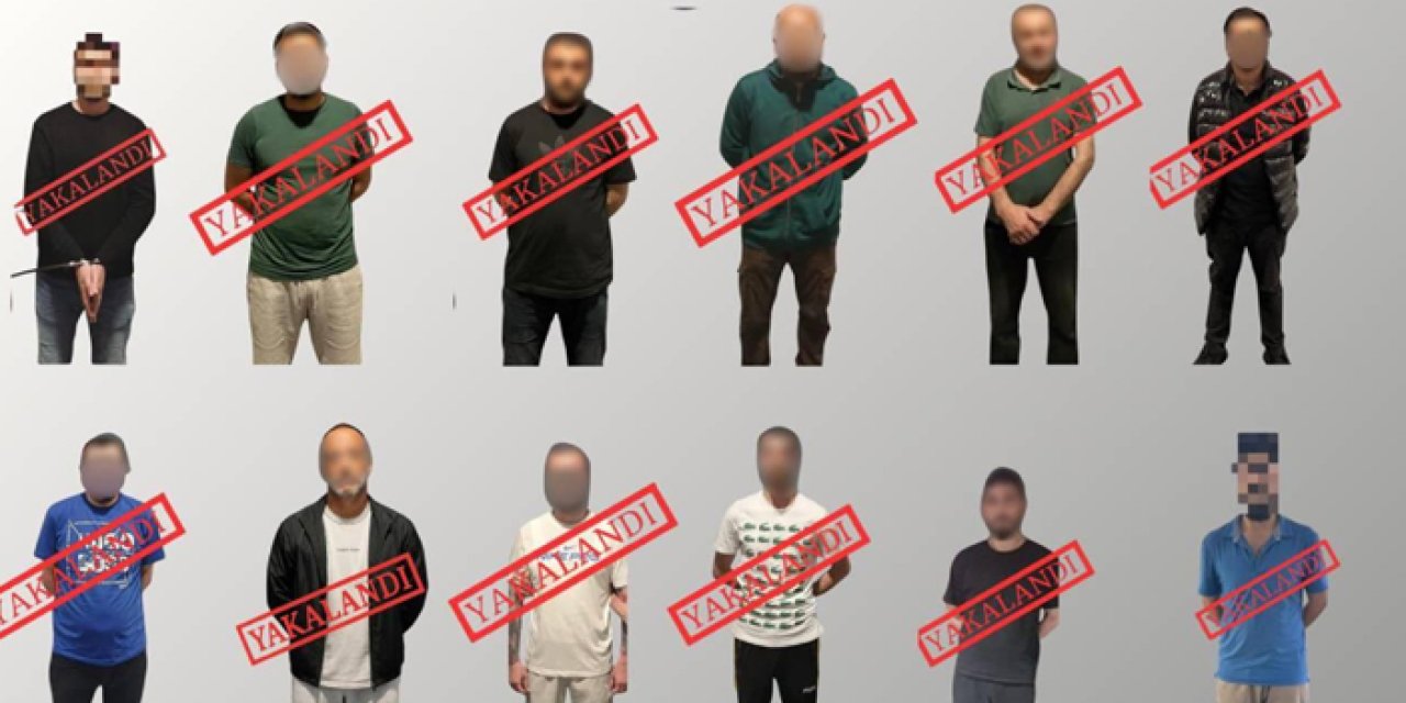 Yurtdışında yakalanan 12 firari Türkiye’ye iade edildi