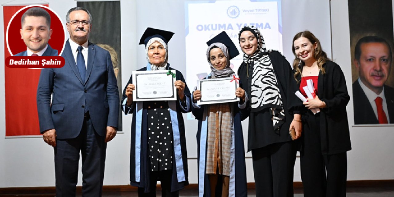 Altındağ’da 90 kadın okuma yazma belgesi aldı