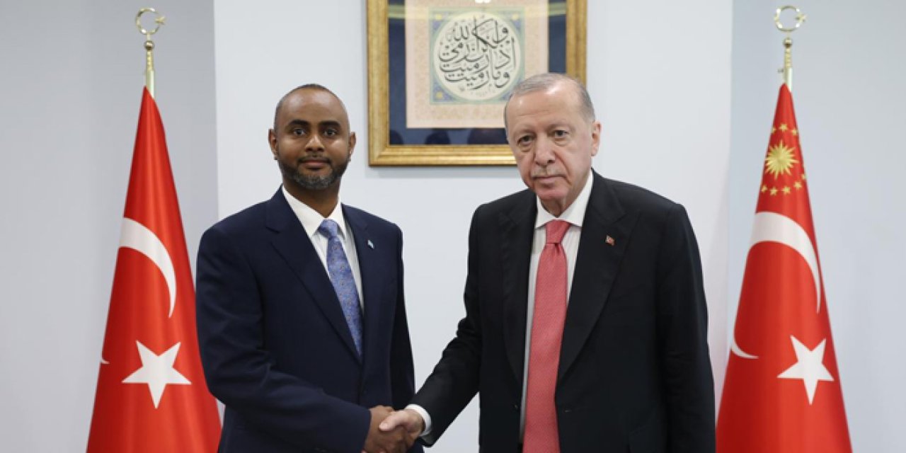 Cumhurbaşkanı Erdoğan, Somali Ulaştırma Bakanı Nur'u kabul etti