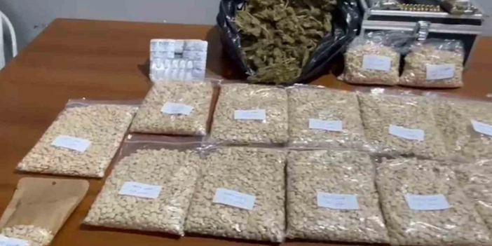 İskenderun'da uyuşturucu ve patlayıcı madde operasyonu