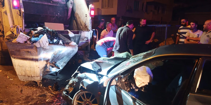 Anamur’da çöp kamyonu kazası: 1 işçi yaşamını yitirdi
