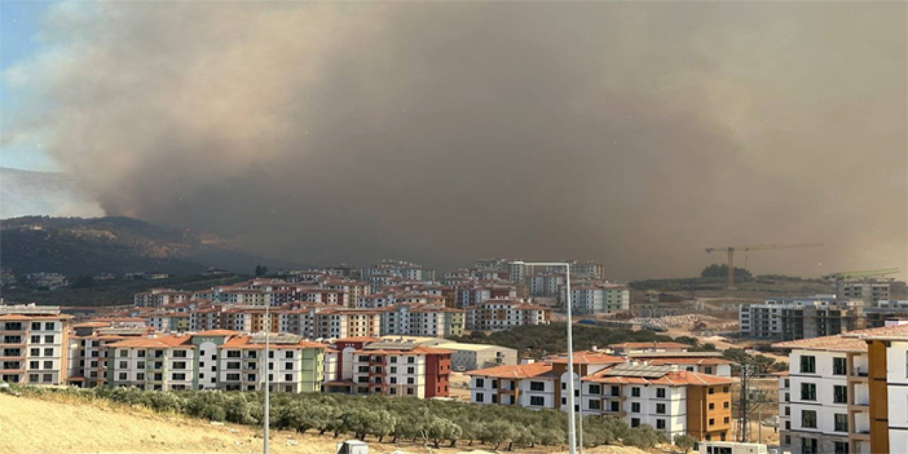 HATAY’DA  ORMAN YANGINI BAŞLADI