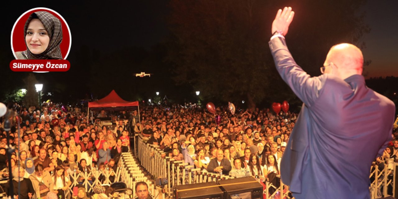 Dut Festivali’nde tarihi zirve: Kapanış 15 bin kişiyle yapıldı
