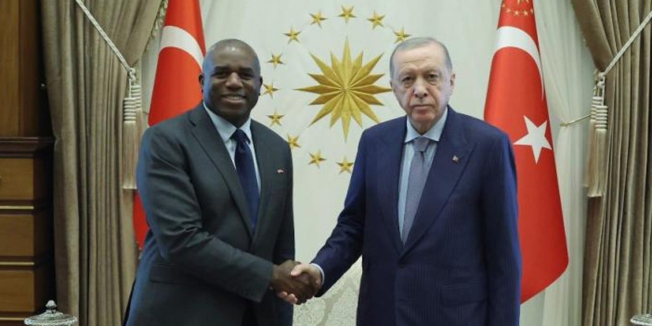 Cumhurbaşkanı Erdoğan, İngiltere Dışişleri Bakanı Lammy'yi Ağırladı