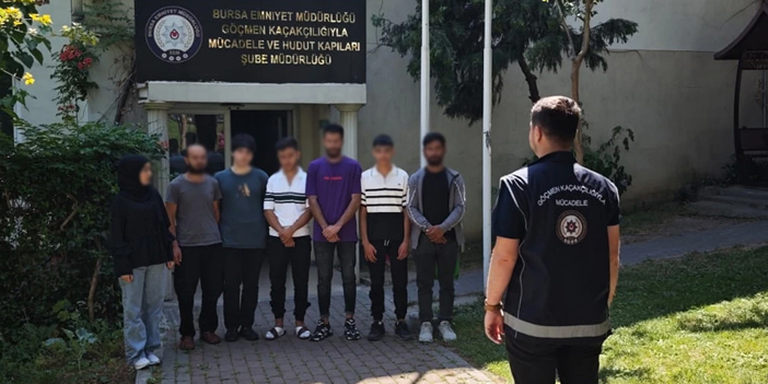 Bursa’da göçmen operasyonu: 7 kişi yakalandı