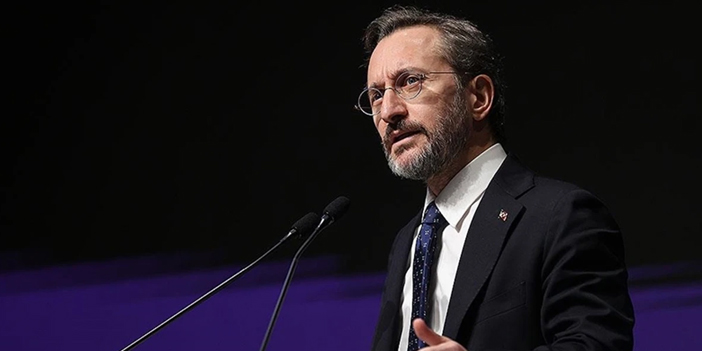 İletişim Başkanı Fahrettin Altun’dan Özgür Özel’in sözlerine sert tepki