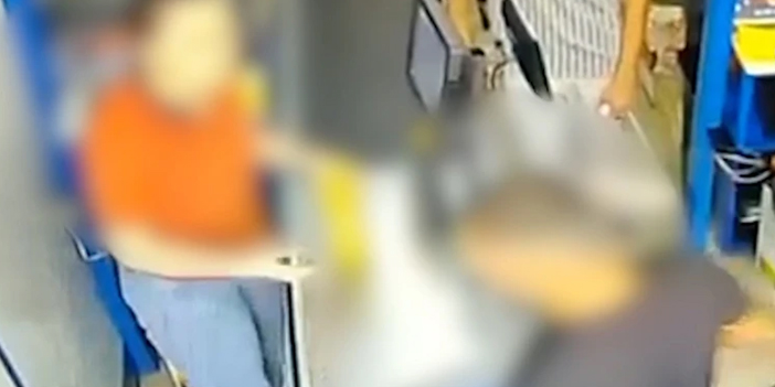 Bursa’da markette kadın kasiyere şiddet