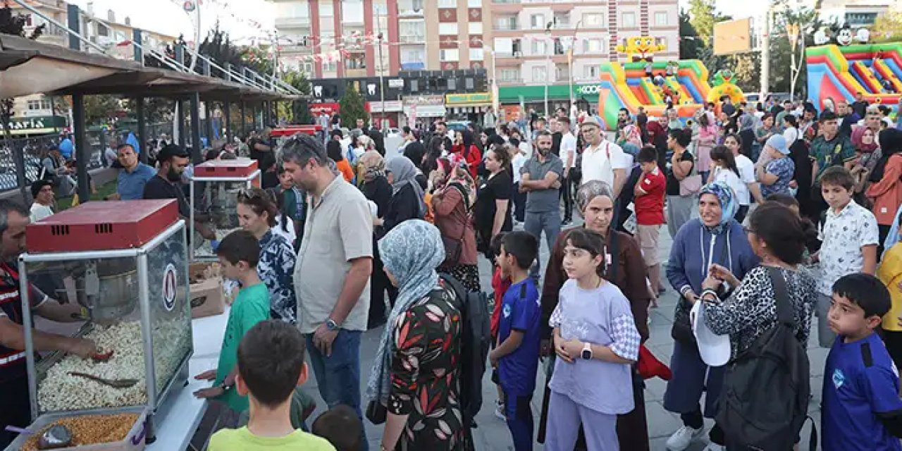 Sincan’da yaz şenlikleri çocuklarla buluşmaya devam ediyor