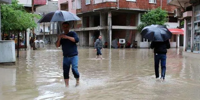 Sağanak yağmur , Fatsa’ ya yaramadı