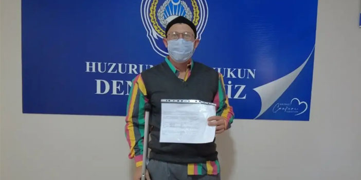 Çankırı’da dilenci kılığına giren zabıta 10 dakikada 340 TL topladı