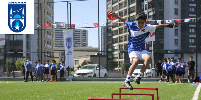 ABB yaz futbol kurslarına start verdi: çocuklar sahada buluştu