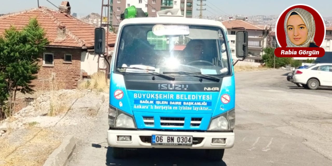 Ankara’da sivrisinekle mücadele sürüyor