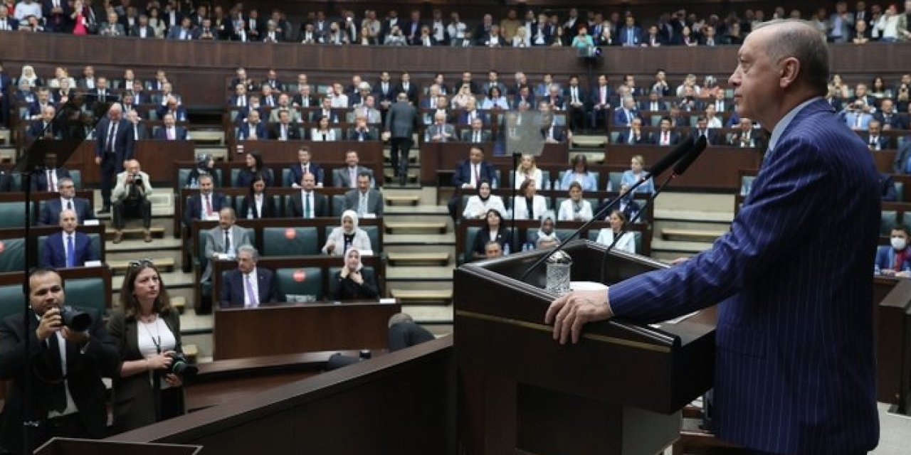 Erdoğan, bugün TBMM'de partililere hitap edecek