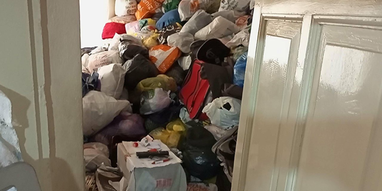Nazilli’de şoke eden manzara: 6 kamyon çöp çıktı