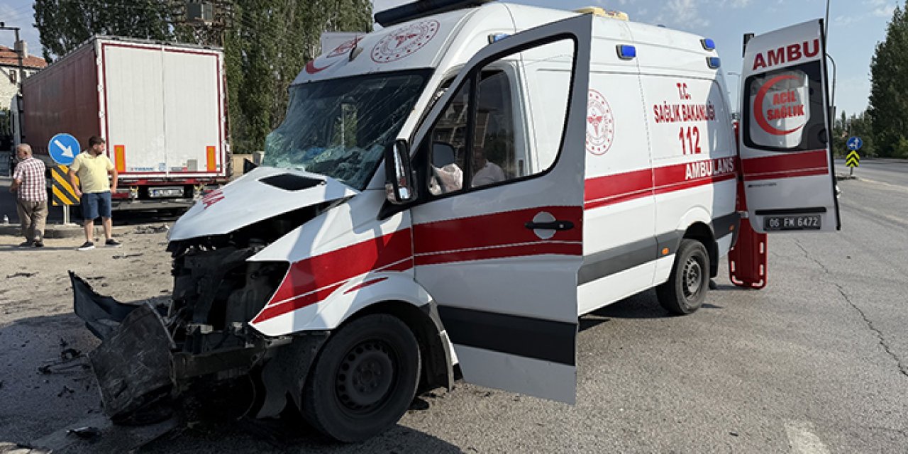 Ankara'da feci kaza: Yaralılar var!
