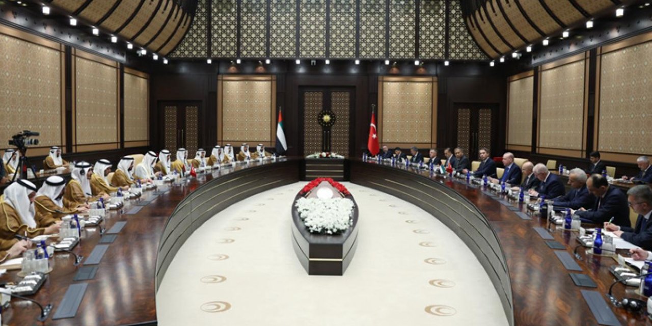 Türkiye ile BAE arasında 7 ortak anlaşma imzalandı