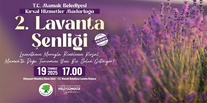 Mamak’ta lavanta zamanı