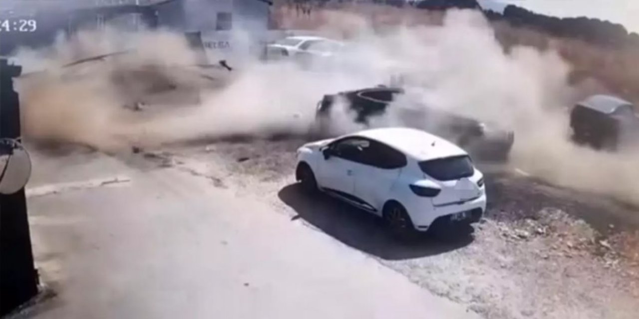 Bursa'da İnşaat Vincinin Devrilmesi Paniğe Neden Oldu: Operatör Son Anda Kurtarıldı