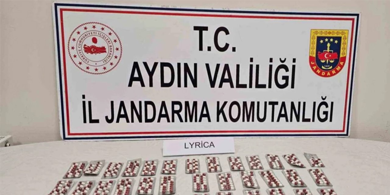 Aydın'da 511 adet uyuşturucu hap ele geçirildi