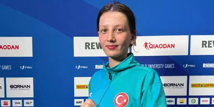 Milli taekwondocu Şevval Çakal’dan altın madalya