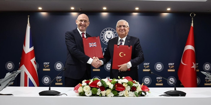Türkiye ve Birleşik Krallık Savunma Bakanları ortak mutabakat zaptı imzaladı